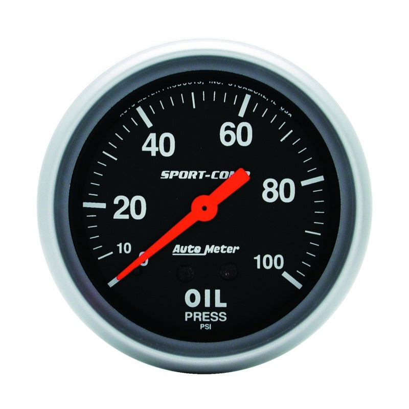0-100 Oil Pressure Gauge
