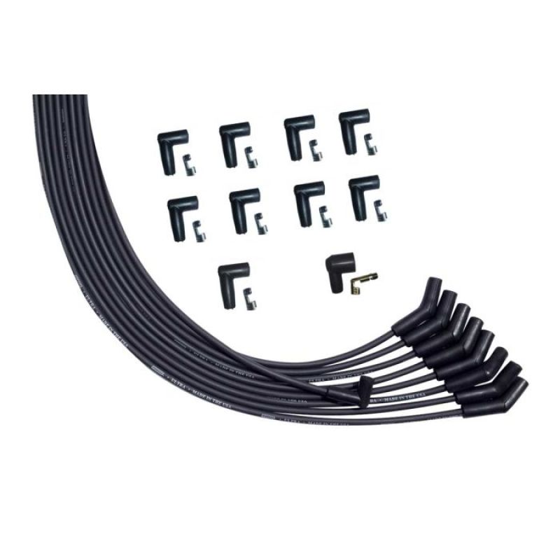 Ultra Plug Wire Set Universal V8 Black