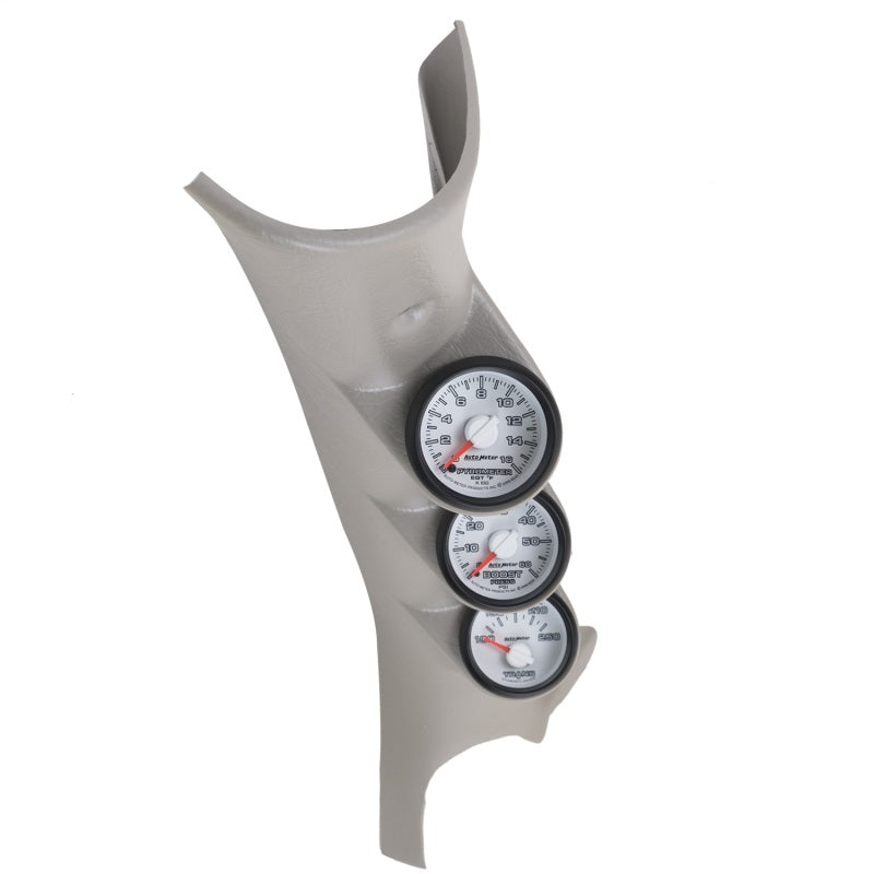 Triple Pod/Pillar Kit w/ Gauges 03-09 Dodge Ram