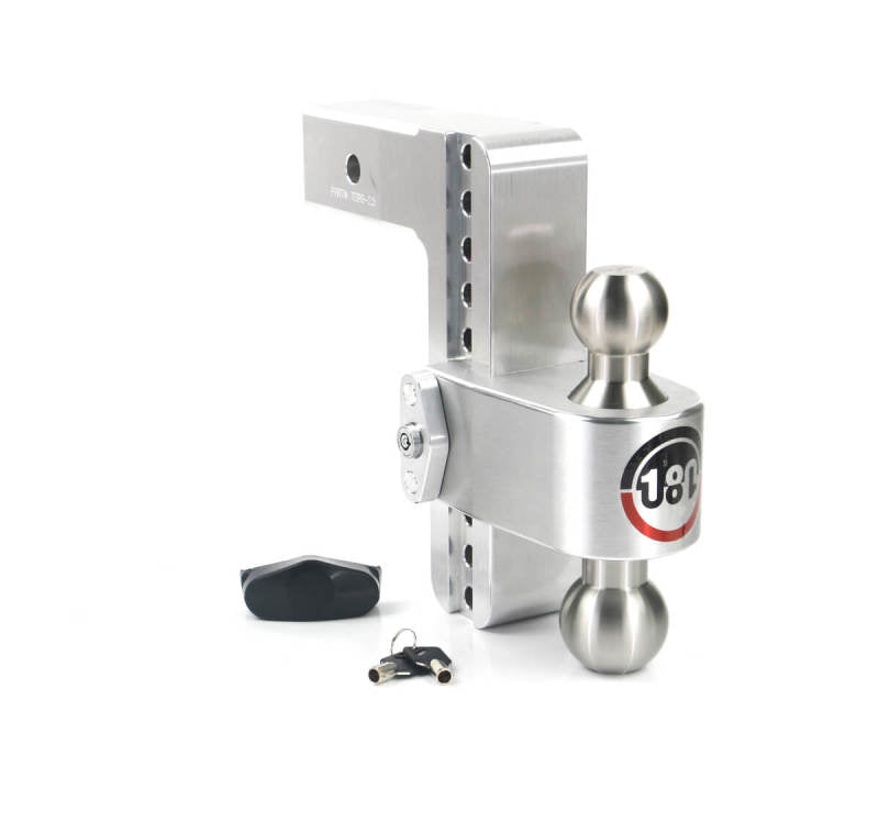 Turnover Ball  8in Drop Hitch w/ 2.5in Shank