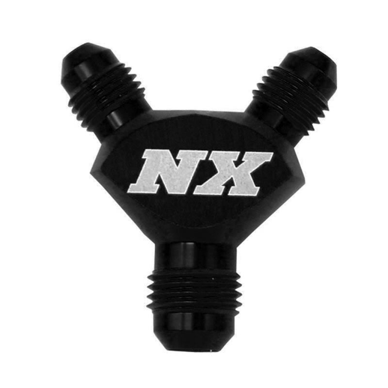Billet Y-Fitting - Black 6x6x6