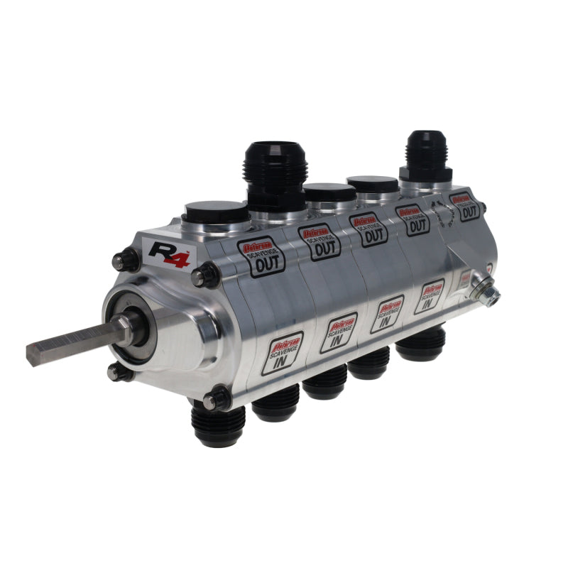Oil Pump 5-Stage R4 Left Side Mount  Male Hex