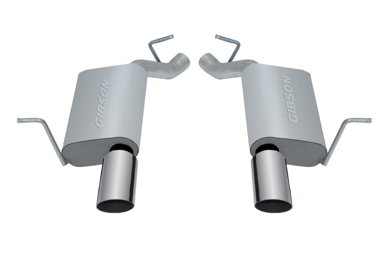 Axle Back Dual Exhaust S ystem  Aluminized