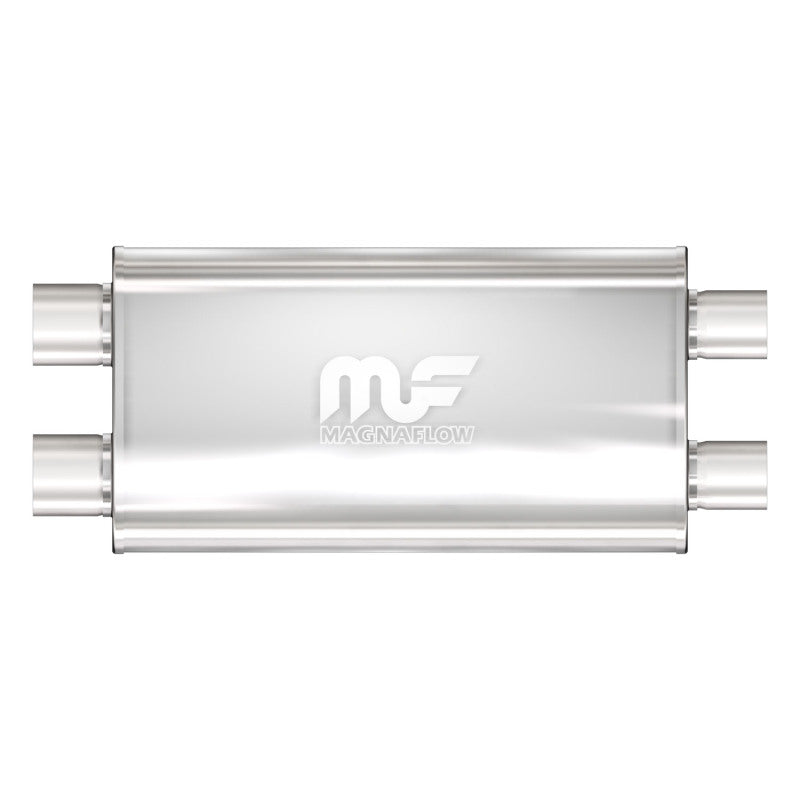 Muffler Stainless 3in Dual In/Out