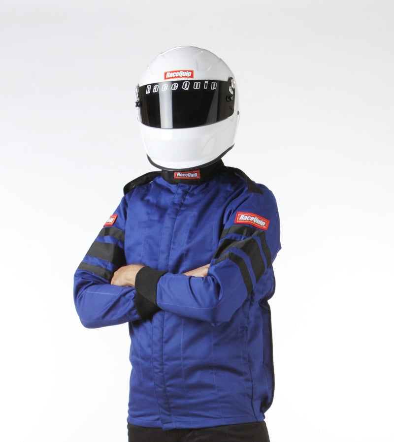 Blue Jacket Multi Layer Medium