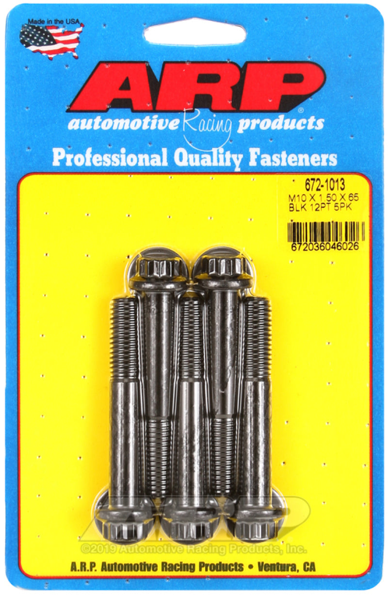 Bolt Kit - 12pt. (5) 10mm x 1.5 x 65mm
