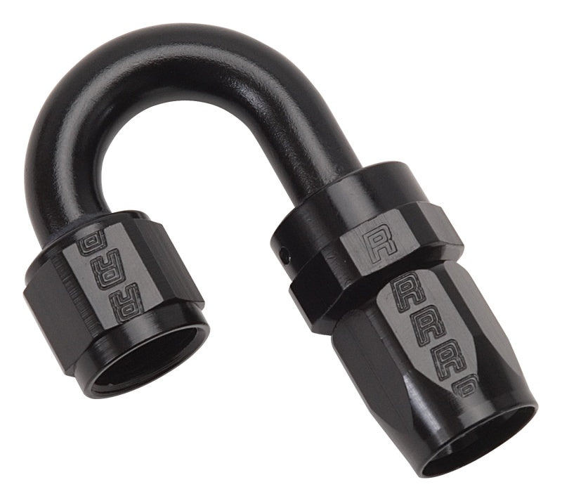 10AN 180Deg Hose End ProClassic Swivel Black
