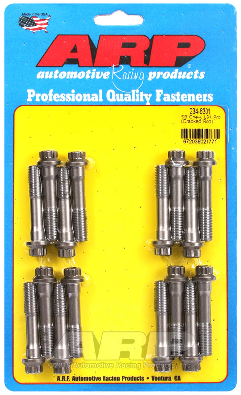 SBC Rod Bolt Kit - Fits LS1 Cracked Rod