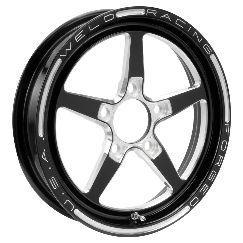 Aluma Star 15x3.5 Wheel 5x4.75 1.75 BS Black