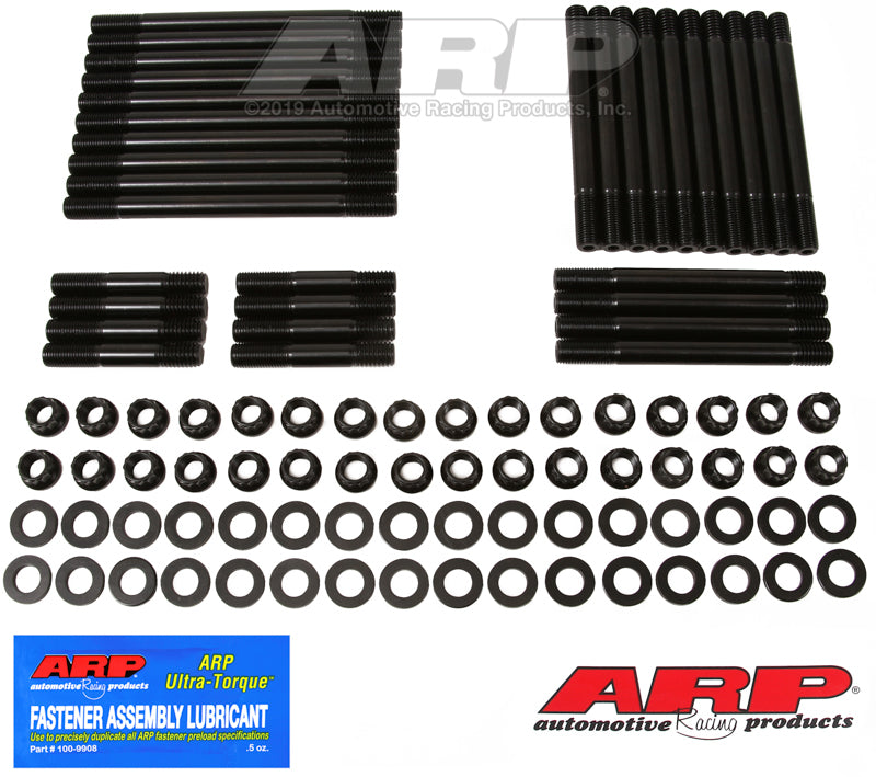 BBC Head Stud Kit 12pt w/Merlin Cylinder Heads
