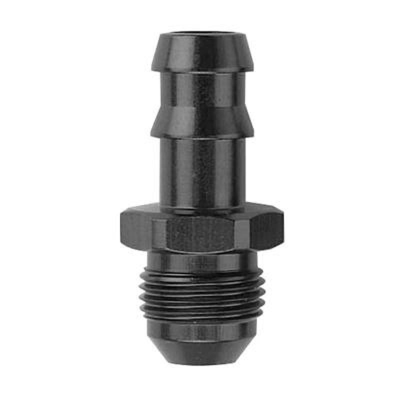 #4 X 1/4 Hose Barb Fitting Black