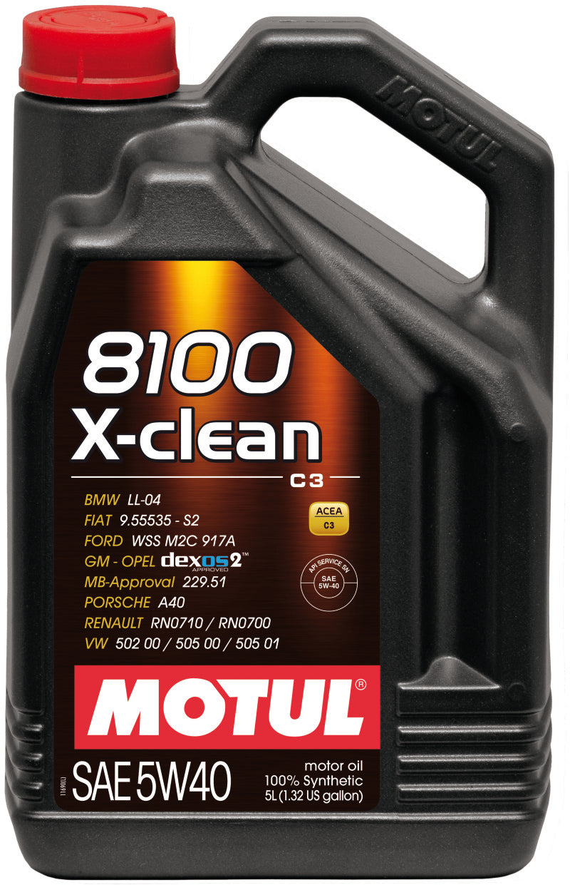 8100 X-Clean 5w40 5 Liter Dexos2