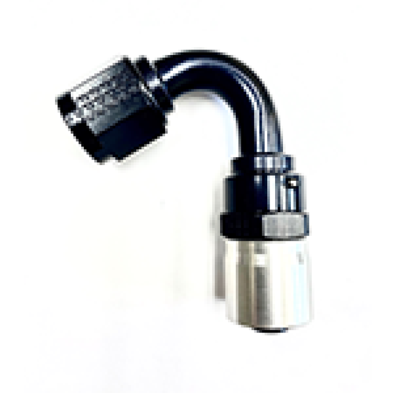 #8 120-Deg Crimp Hose Fitting