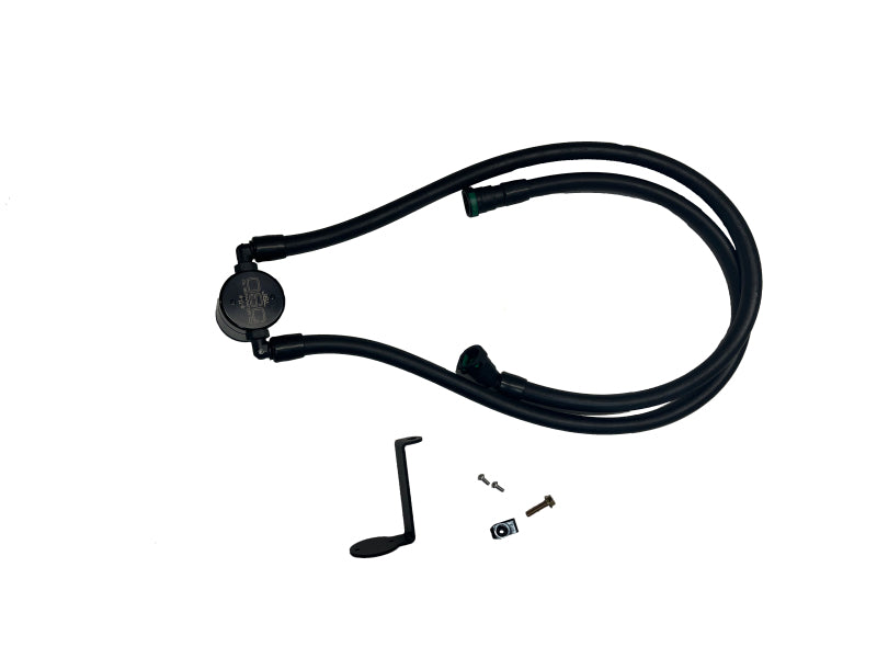 J&L 2025 Ford Explorer 2.3L EcoBoost 3.0 PVC Side Oil Separator - Black Anodized