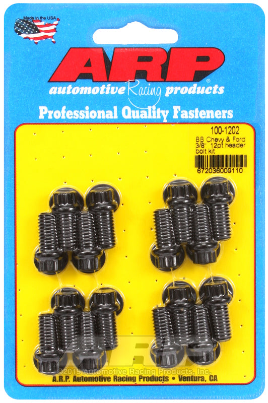 Header Bolt Kit - 12pt. 3/8 x .750 UHL (16)