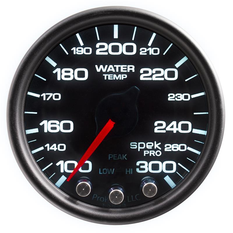 Spek-Pro Water Temp Gauge 100-300F 2-1/16