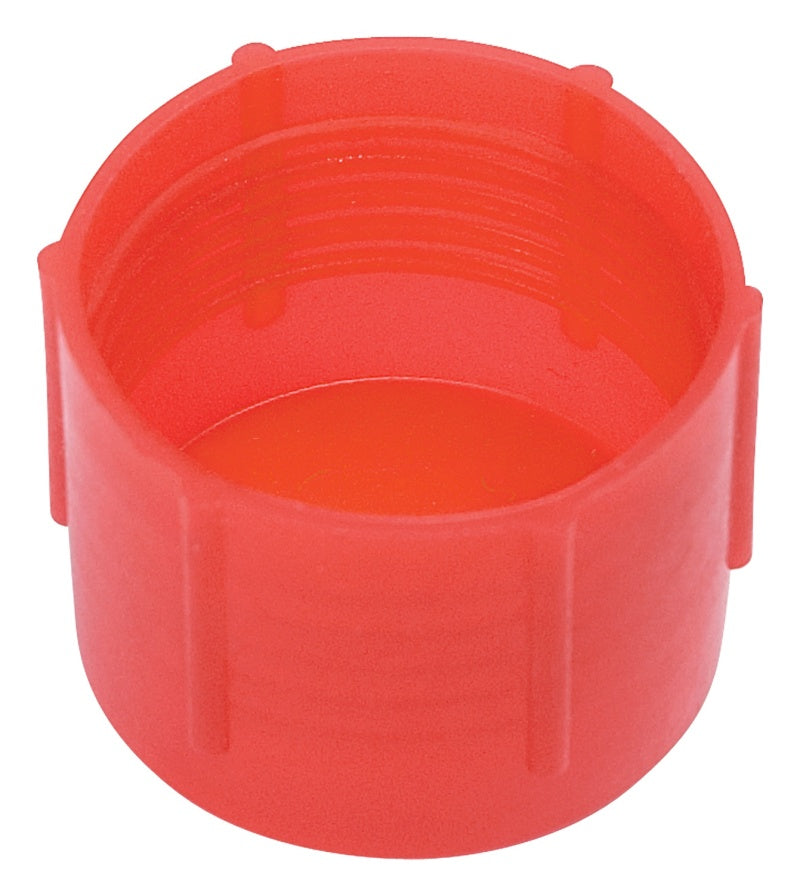 Fitting Cap 6AN 10 Pack Red