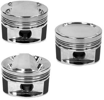 Manley Hyundai Genesis Coupe 2.0L Turbo 86.0mm +.5mm Oversized Bore 9.3:1 Dish Piston Set with Rings