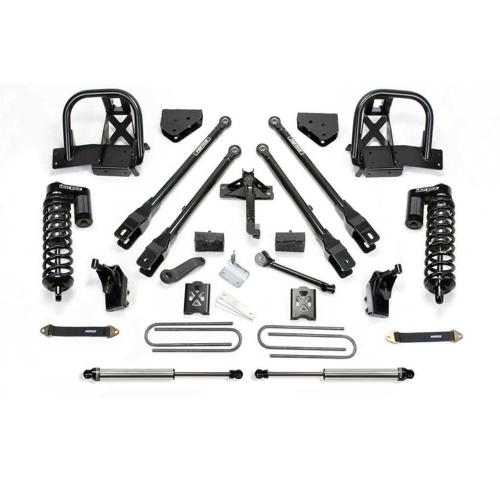 Fabtech 4" 4LINK SYS W/DLSS 4.0 C/O& RR DLSS 2011-16 FORD F250 4WD