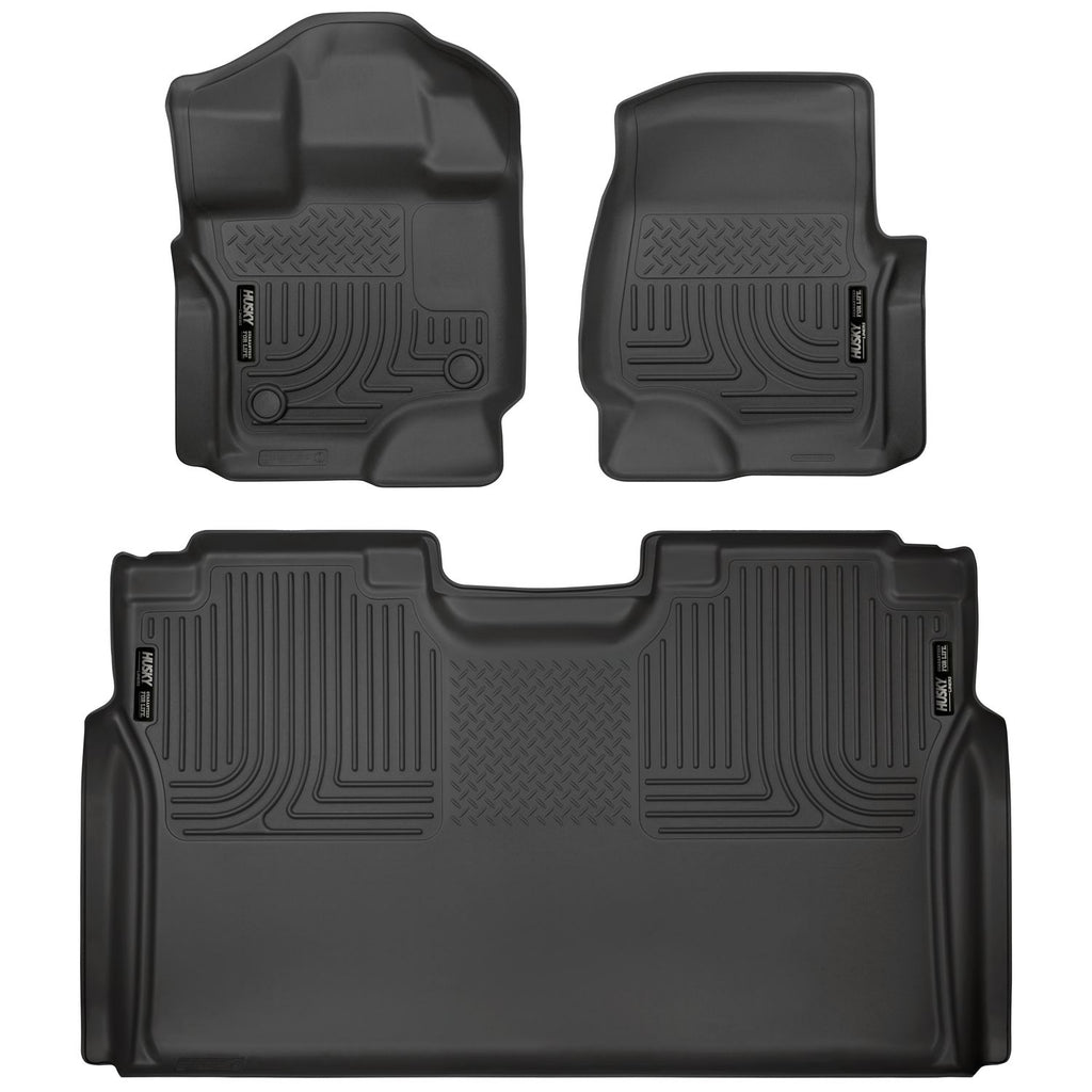 Husky Weatherbeater Front & 2nd Seat Floor Liners 94041