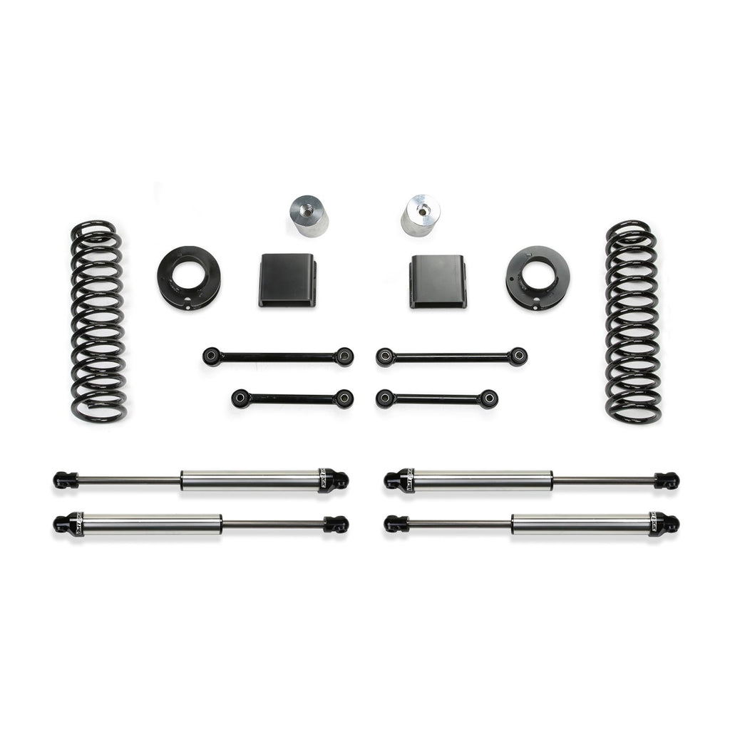 Fabtech 3" SPORT SYSTEM W/ DL SHKS 2020-22 JEEP JT 4WD GAS