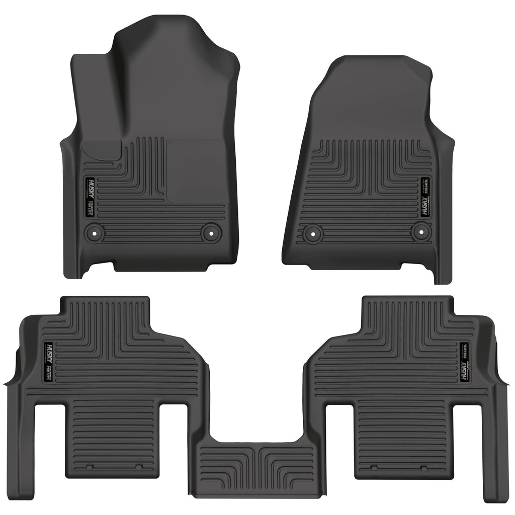 Husky Weatherbeater Front & 2nd Seat Floor Liners (Footwell Coverage) 99061