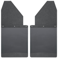 Load image into Gallery viewer, Kick Back Mud Flaps 14&quot; Wide - Black Top and Black Weight