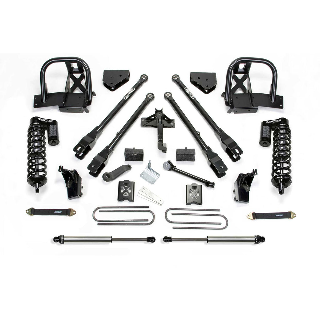 Fabtech 6" 4LINK SYS W/DLSS 4.0 C/O& RR DLSS 2011-16 FORD F250 4WD