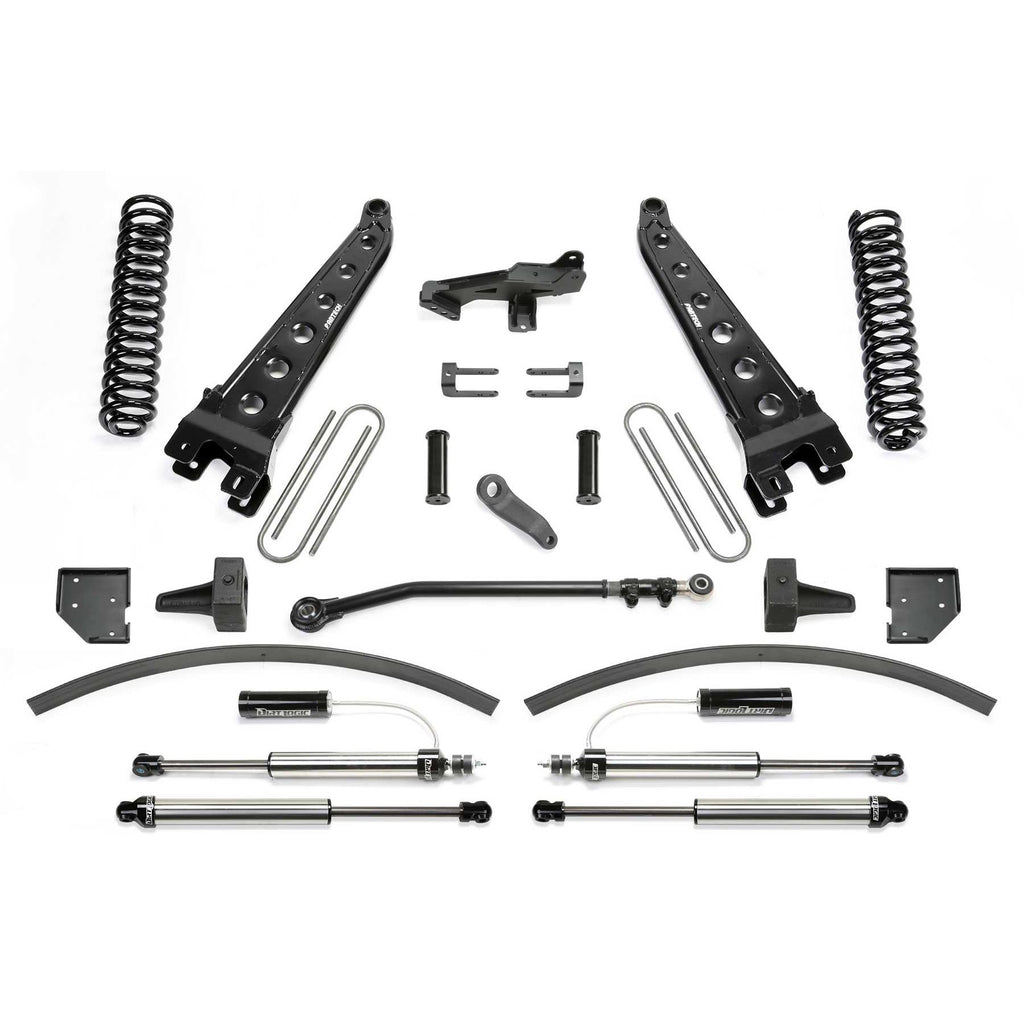 Fabtech 8" RAD ARM SYS W/COILS & DLSS RESI SHKS 17-21 FORD F250/F350 4WD DIESEL