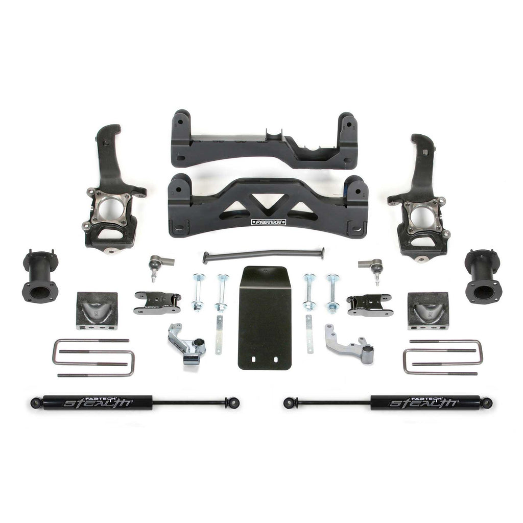 Fabtech 6" BASIC SYS W/STEALTH 2014 FORD F150 4WD