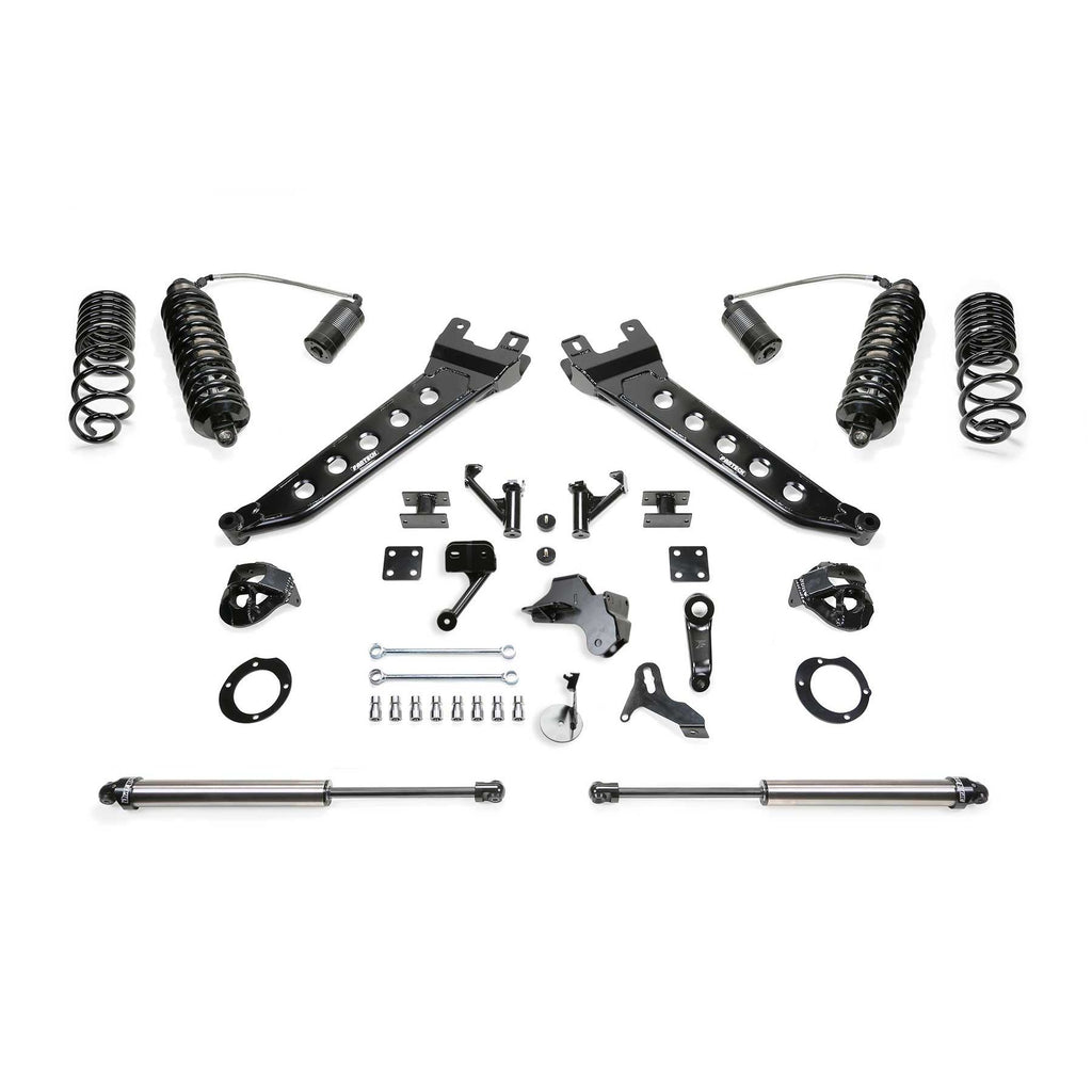 Fabtech 5" RADIUS ARM KIT W/ 4.0 C/O RESI DLSS AND RR 2.25 DLSS 2019-21 RAM 2500 4WD