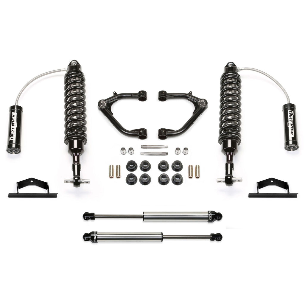 Fabtech 2" UCA KIT W/ DL 2.5 & 2.25 14-18 GM C/K1500 P/U W/ OE ALM OR STMP STL UCA