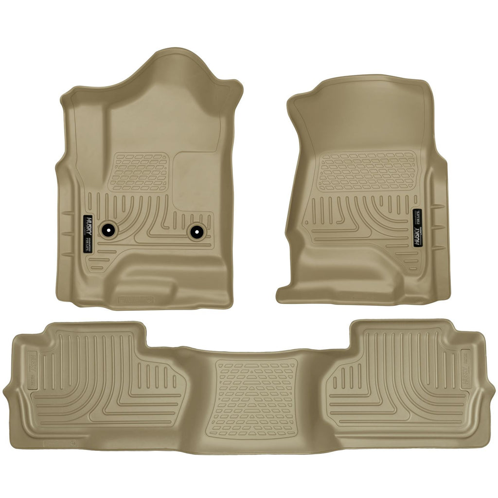 Husky Weatherbeater Front & 2nd Seat Floor Liners (Footwell Coverage) 98243