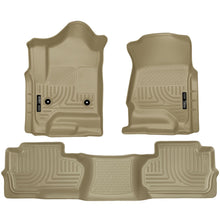 Load image into Gallery viewer, Husky Weatherbeater Front &amp; 2nd Seat Floor Liners (Footwell Coverage) 98243