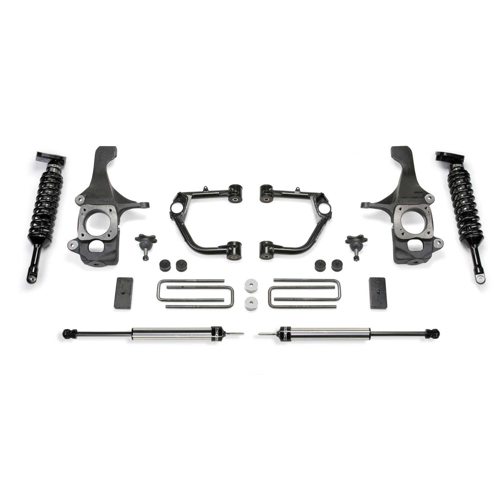 Fabtech 4" UCA KIT W/BJS & DLSS SHKS 07-15 TOYOTA TUNDRA 2WD/4WD