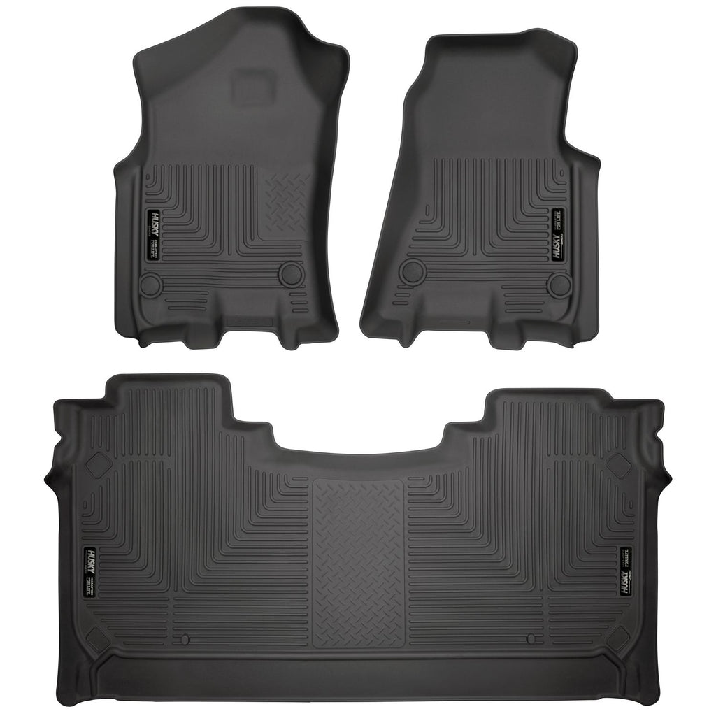 Husky Weatherbeater Front & 2nd Seat Floor Liners 94001