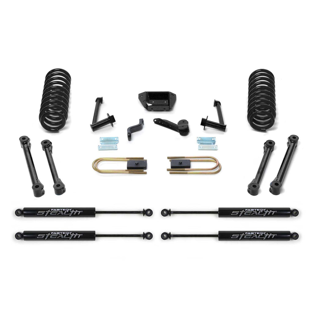 Fabtech 6" PERF SYS W/STEALTH 09-13 DODGE 2500/3500 4WD W/DIESEL & AUTO