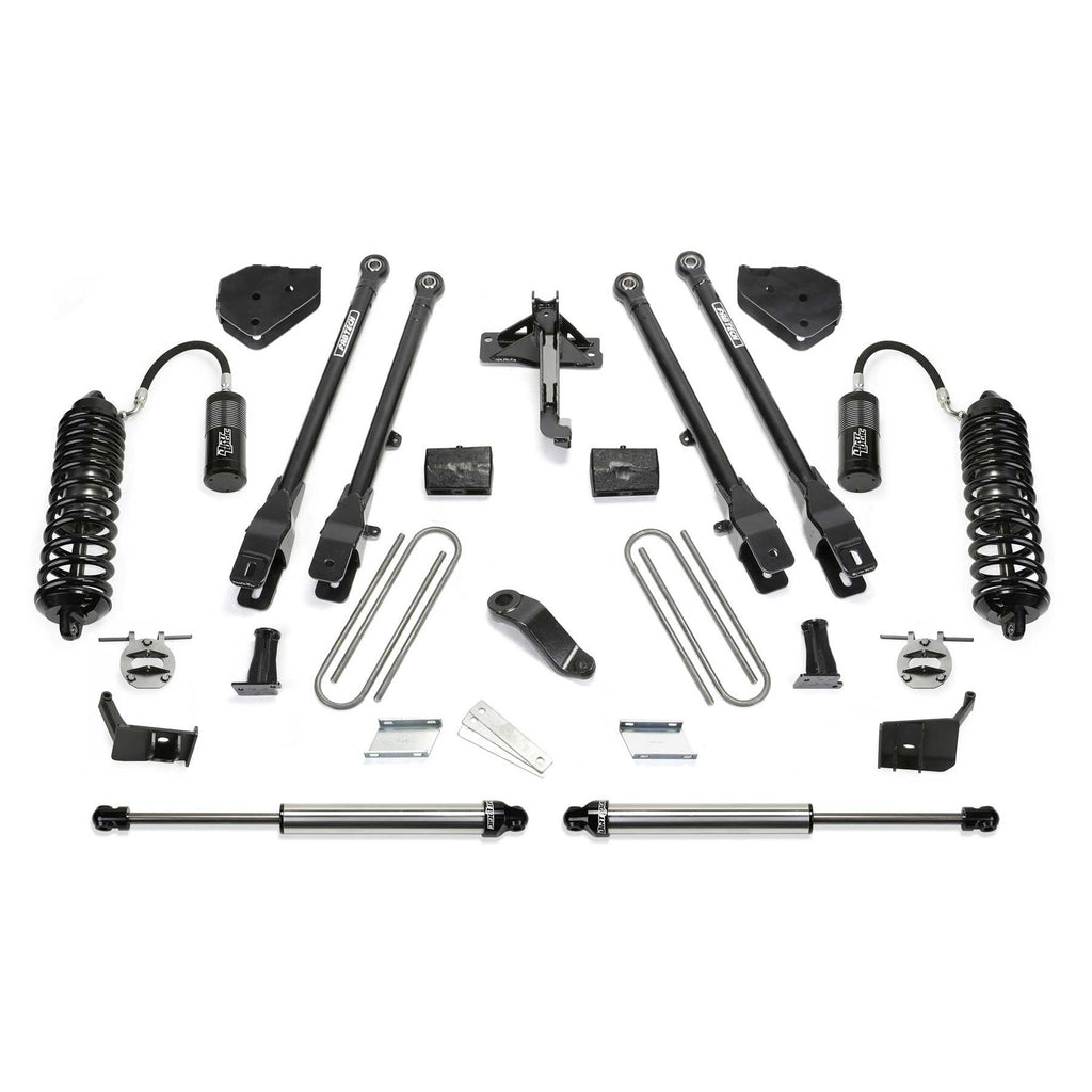 Fabtech 6" 4LINK SYS W/ 4.0 & 2.25 DL 2019-20 FORD F450/550 4WD DIESEL