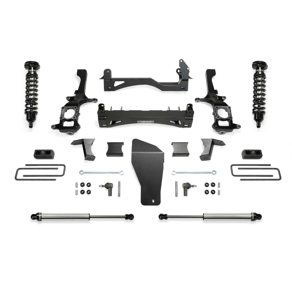 Fabtech 6" PERF SYS W/DL 2.5 & 2.25 2016-18 NISSAN TITAN XD 4WD GAS