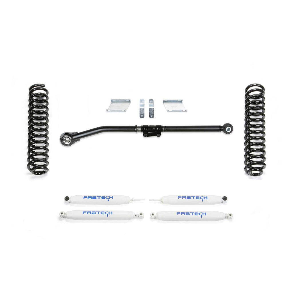 Fabtech 2.5 in. BASIC COIL KIT W/PERF SHK 17-20 FORD F250/F350 4WD DIESEL