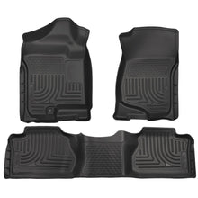 Load image into Gallery viewer, Husky Weatherbeater Front &amp; 2nd Seat Floor Liners (Footwell Coverage) 98211