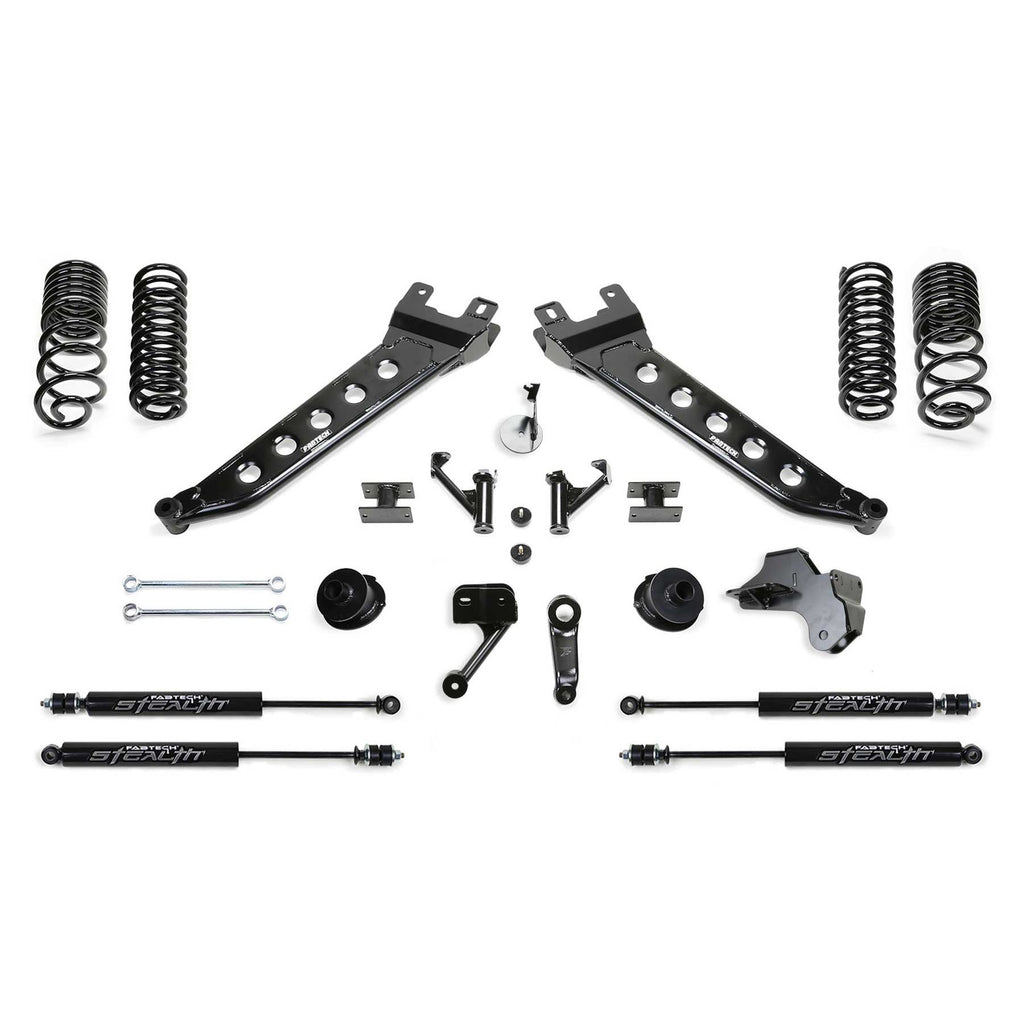 Fabtech 5" RADIUS ARM KIT W/STEALTH 2019-21 RAM 2500 4WD