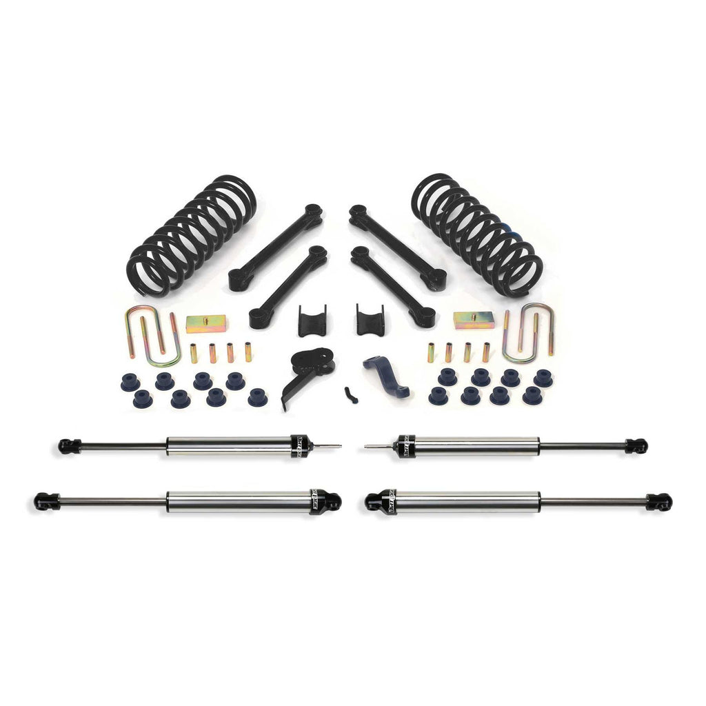 Fabtech 4.5 in. PERF SYS W/DLSS SHKS 03-08 DODGE 2500/3500 4WD DIESEL ONLY