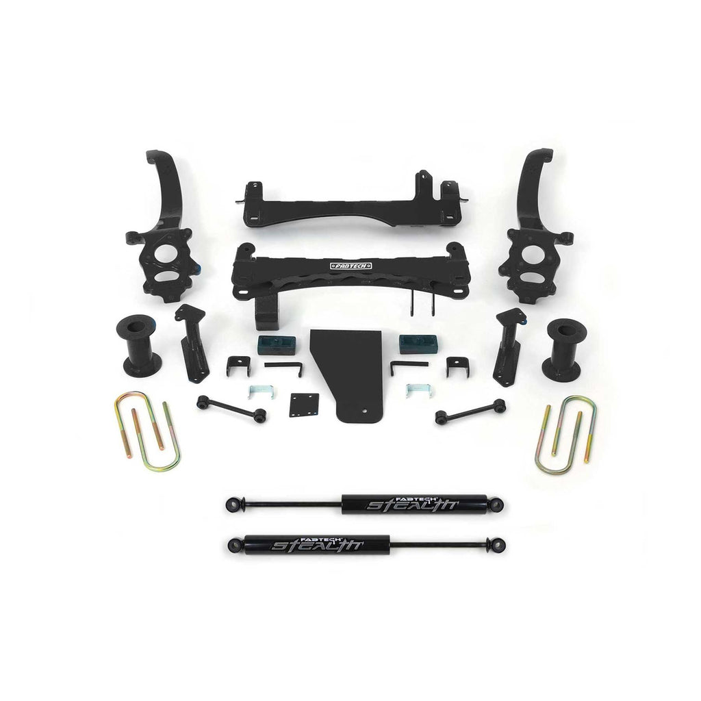 Fabtech 6" BASIC SYS W/STEALTH 2018-21 NISSAN TITAN 4WD