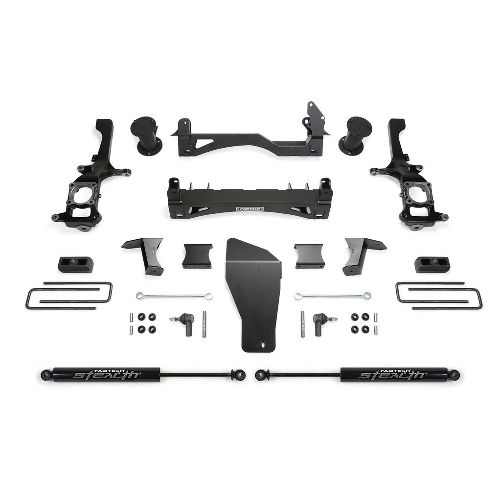 Fabtech 6" BASIC SYS W/STEALTH 2016-18 NISSAN TITAN XD 4WD