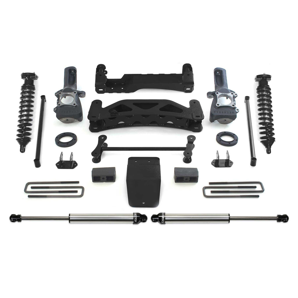 Fabtech 6" PERF SYS W/DLSS 2.5 C/Os & RR DLSS 04-08 FORD F150 4WD