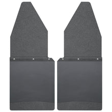 Load image into Gallery viewer, Kick Back Mud Flaps 12&quot; Wide - Black Top and Black Weight