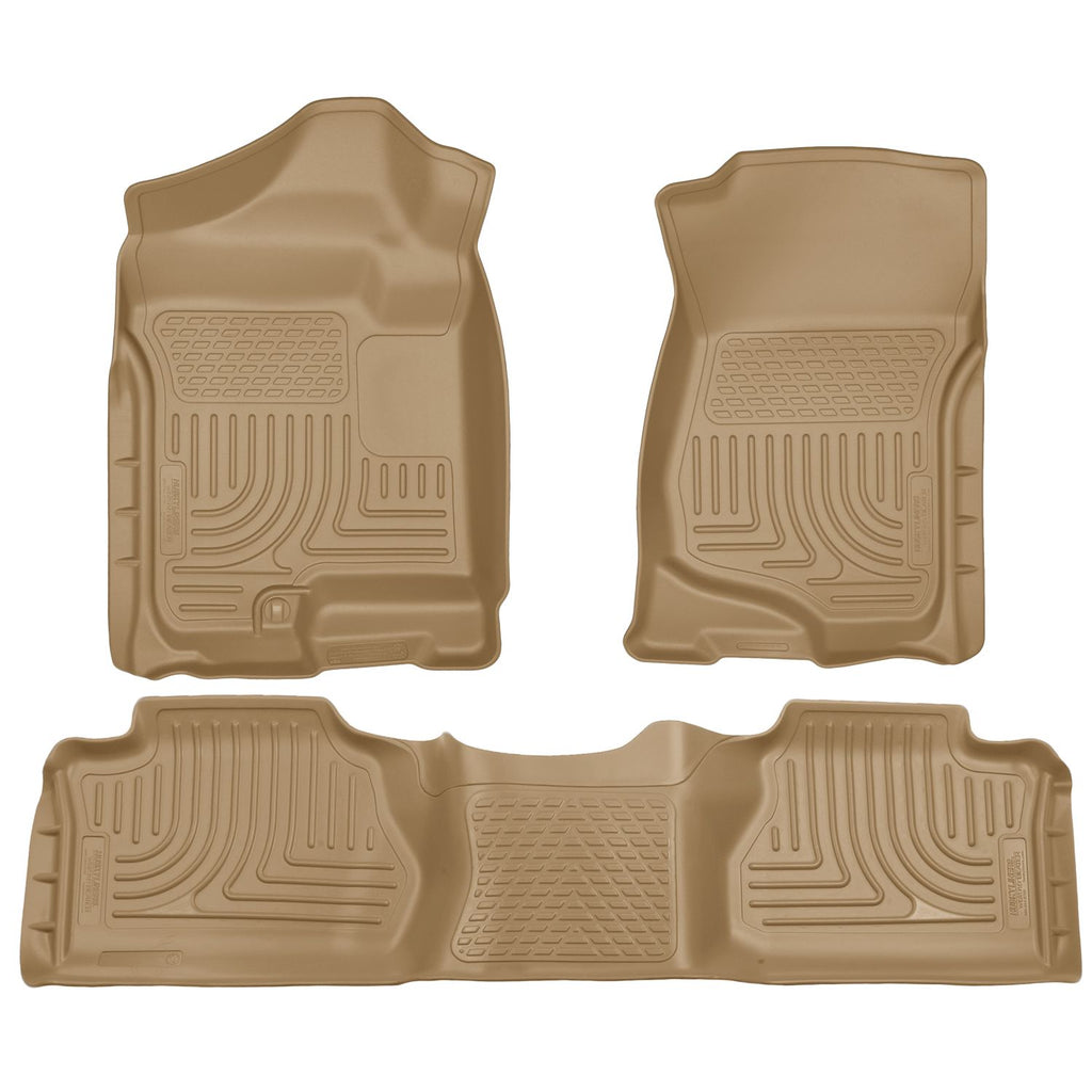 Husky Weatherbeater Front & 2nd Seat Floor Liners (Footwell Coverage) 98213