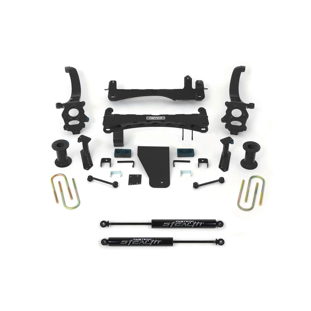 Fabtech 6" BASIC SYS W/STEALTH 2014-17 NISSAN TITAN 4WD