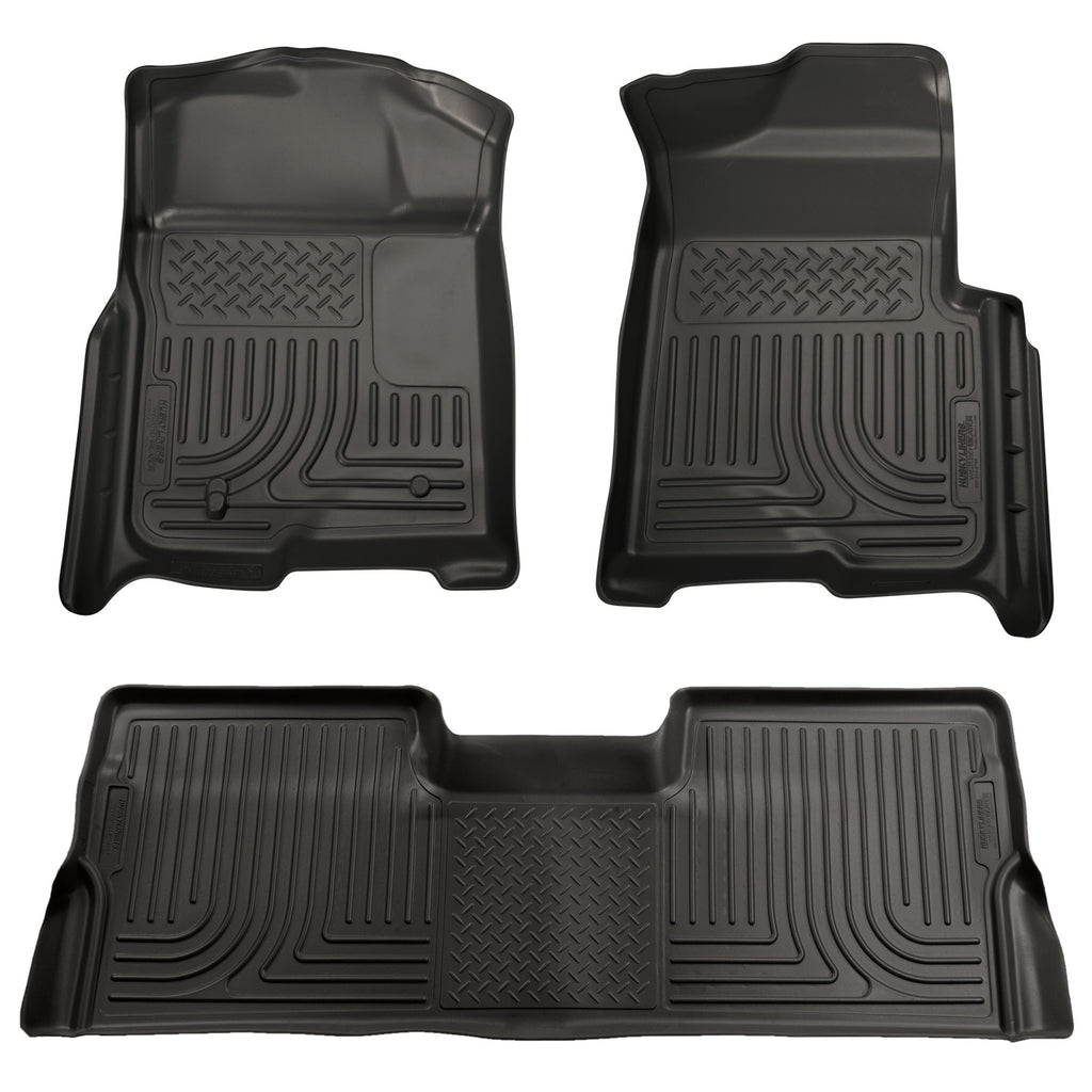 Husky Weatherbeater Front & 2nd Seat Floor Liners (Footwell Coverage) 98381